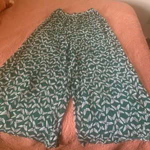 Anthropologie wide legged pants